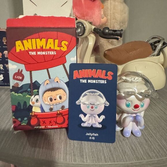 Popmart Labubu - Animals The Monsters Series - Jellyfish - Picture 1 of 5